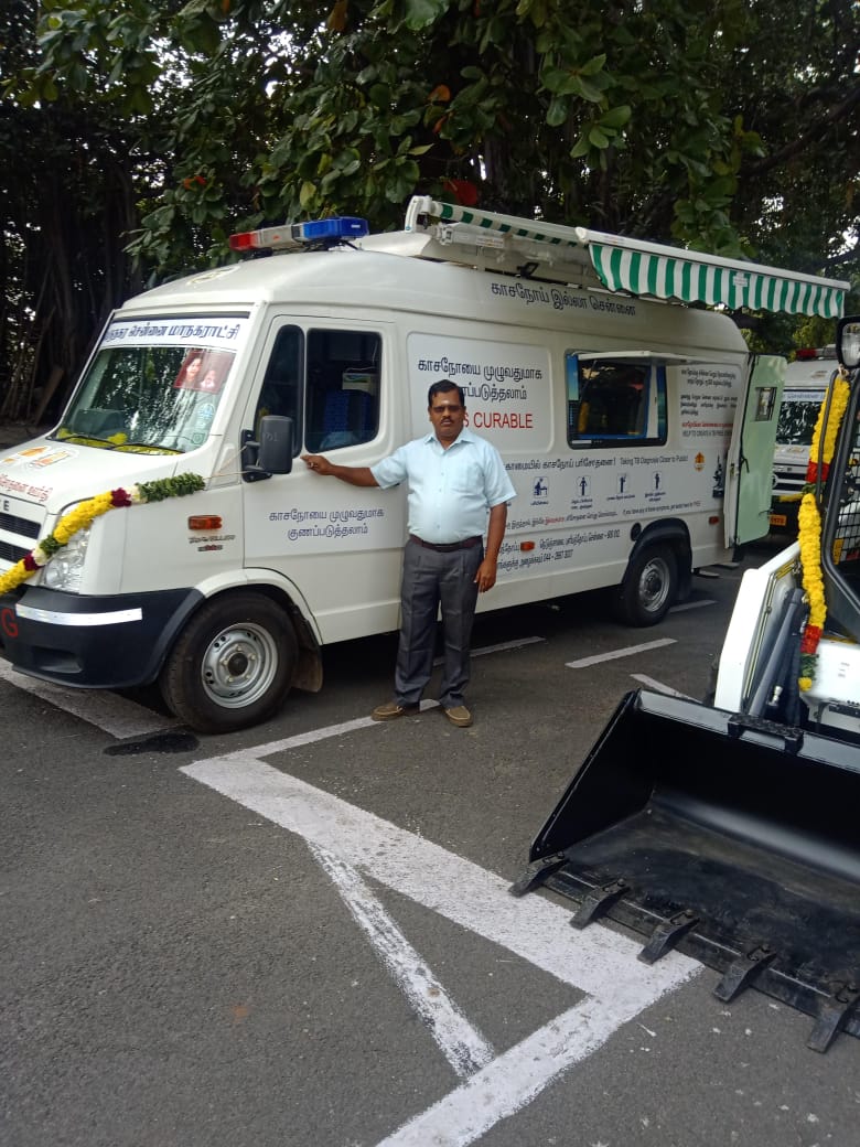 Special-purpose vehicle built by Sakthi Body Works