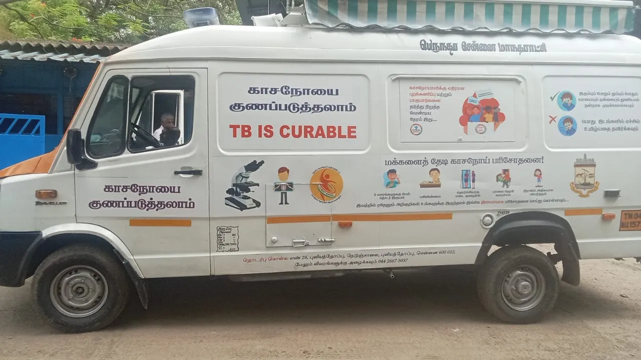 Mobile health vehicle developed for a public programme